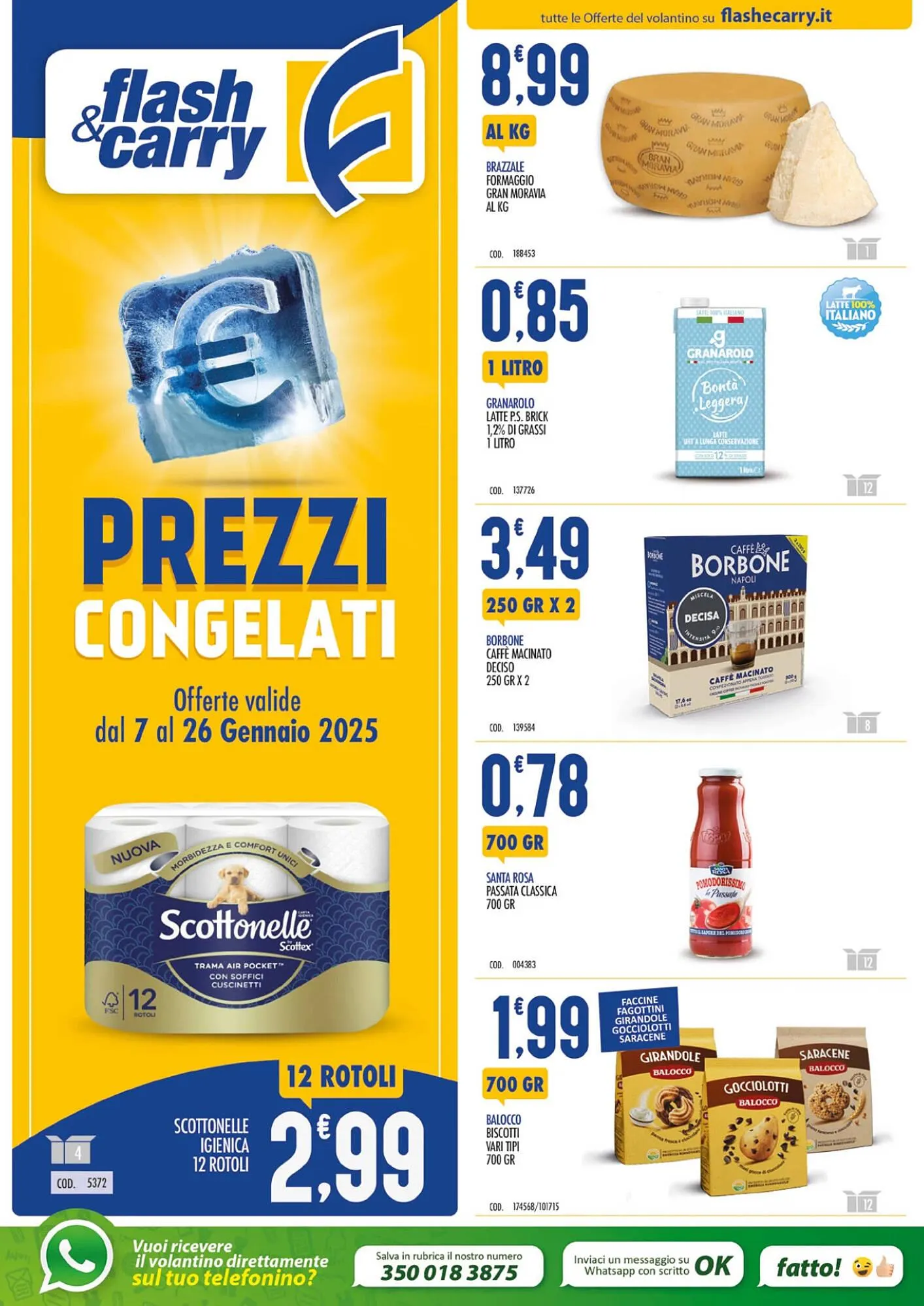 Volantino Flash & Carry da 7 gennaio a 26 gennaio di 2025 - Pagina del volantino 1