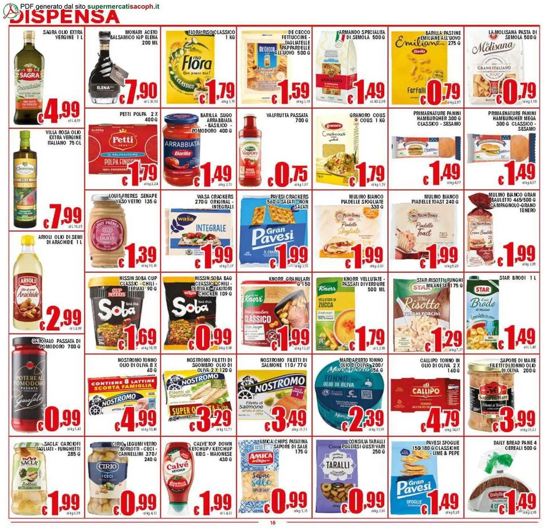 Volantino Sacoph da 27 novembre a 5 dicembre di 2025 - Pagina del volantino 16
