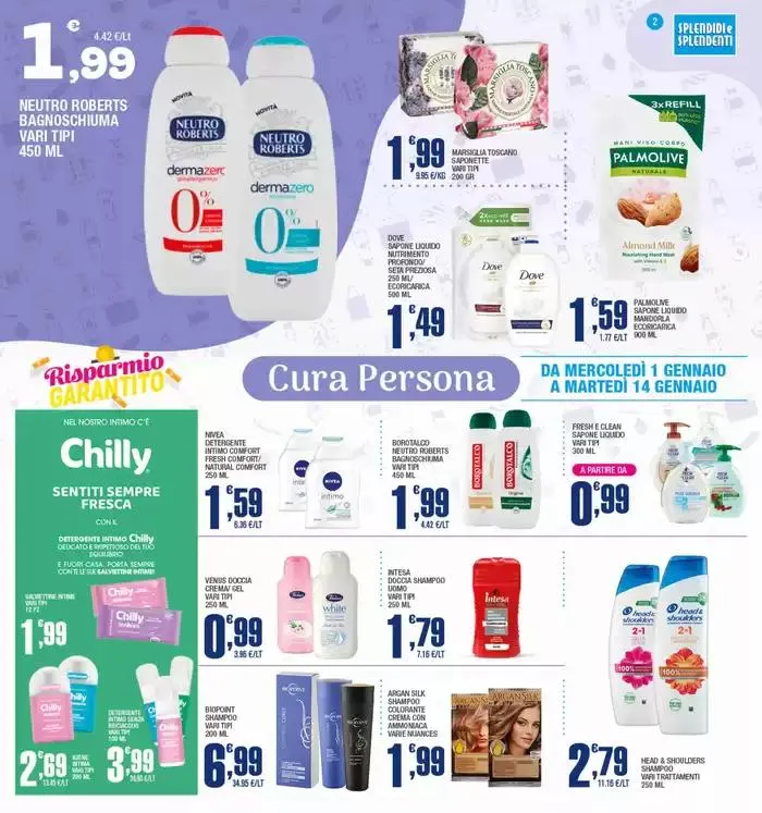 Risparmio garantito da 2 gennaio a 14 gennaio di 2025 - Pagina del volantino 4