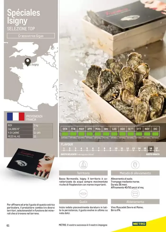 Catalogo Frutti di mare da 2 gennaio a 31 luglio di 2025 - Pagina del volantino 61