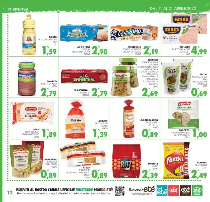 Buona Pasqua da 11 aprile a 21 aprile di 2025 - Pagina del volantino 13