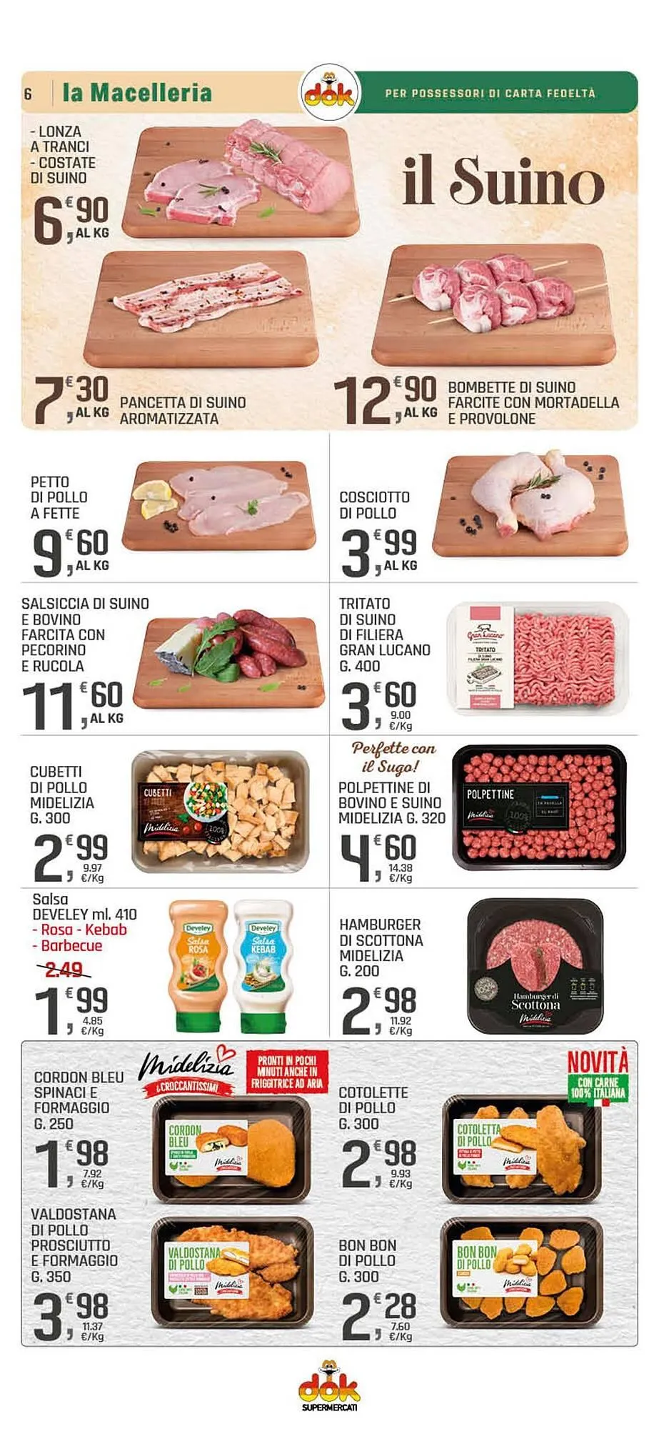 Volantino Supermercati Dok da 4 dicembre a 14 dicembre di 2025 - Pagina del volantino 6