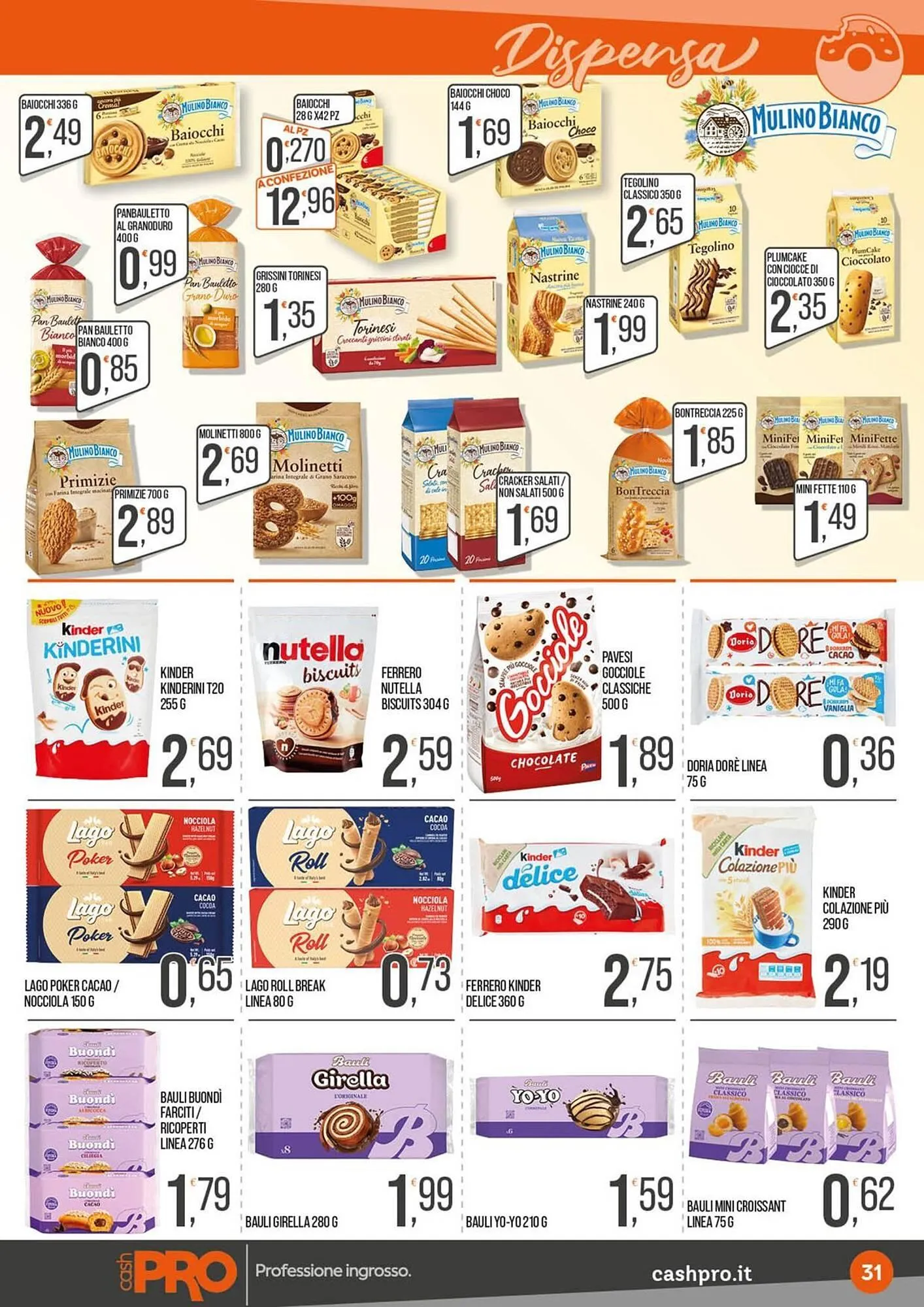 Volantino Cash pro da 20 ottobre a 2 novembre di 2025 - Pagina del volantino 31