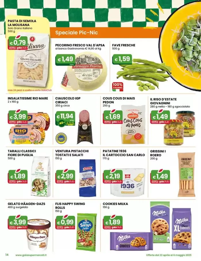 Offertissime da 22 aprile a 6 maggio di 2025 - Pagina del volantino 14