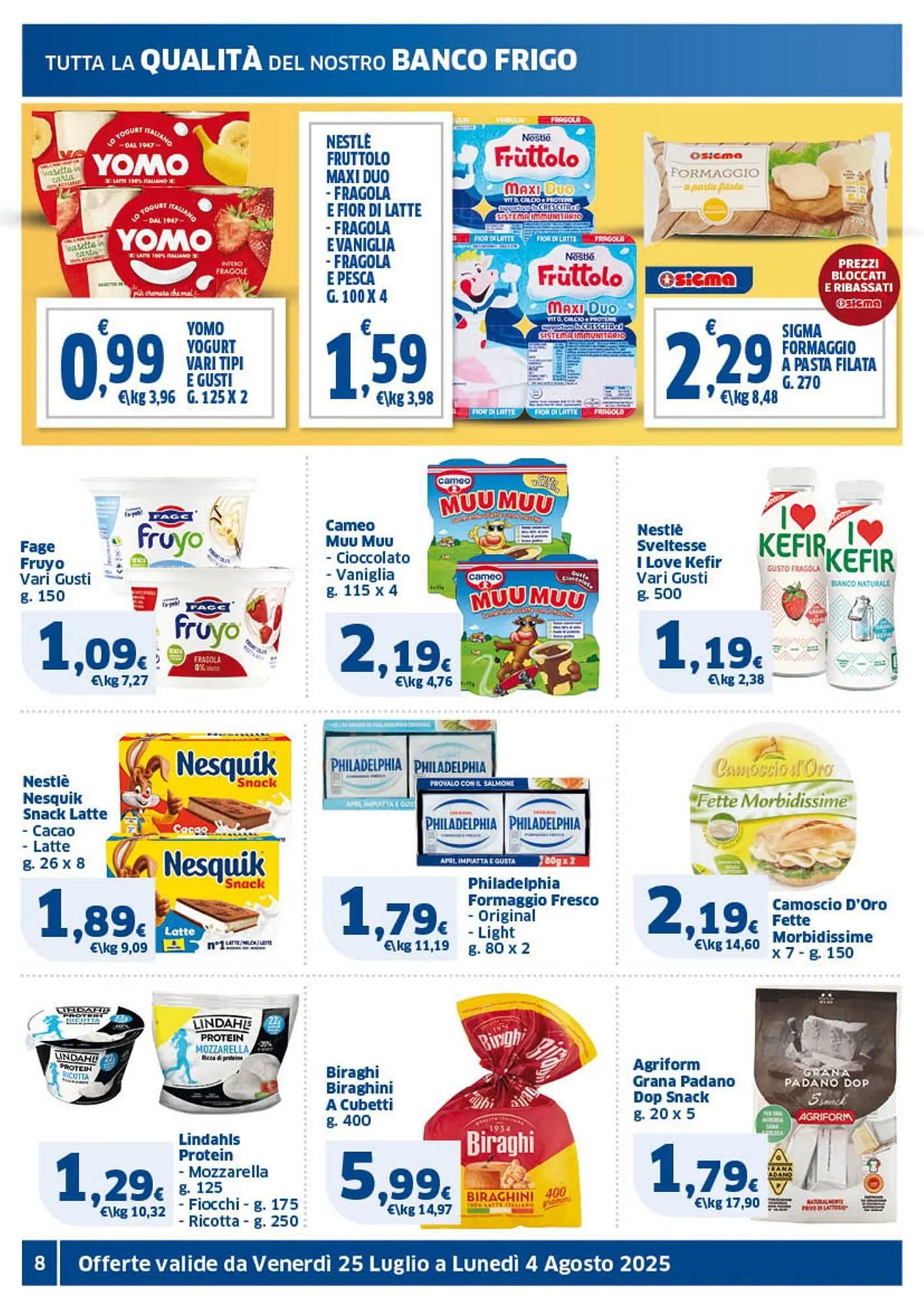 Volantino Ok Sigma da 25 luglio a 4 agosto di 2025 - Pagina del volantino 8