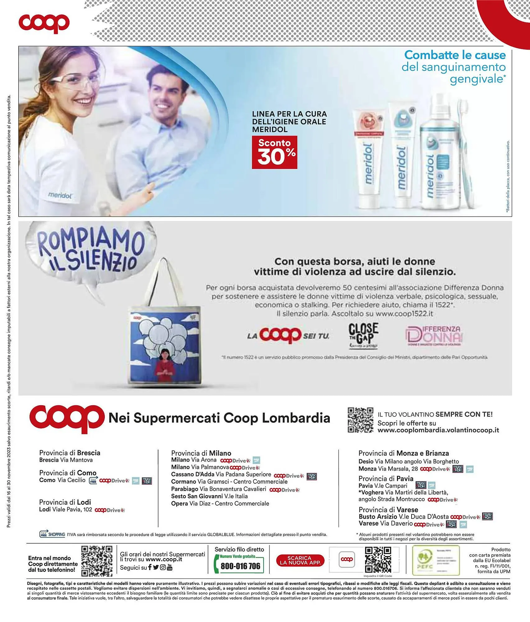 Volantino Coop da 16 novembre a 30 novembre di 2023 - Pagina del volantino 20
