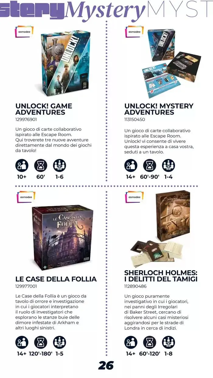 Catalogo Giochi di Società da 1 marzo a 15 marzo di 2025 - Pagina del volantino 26