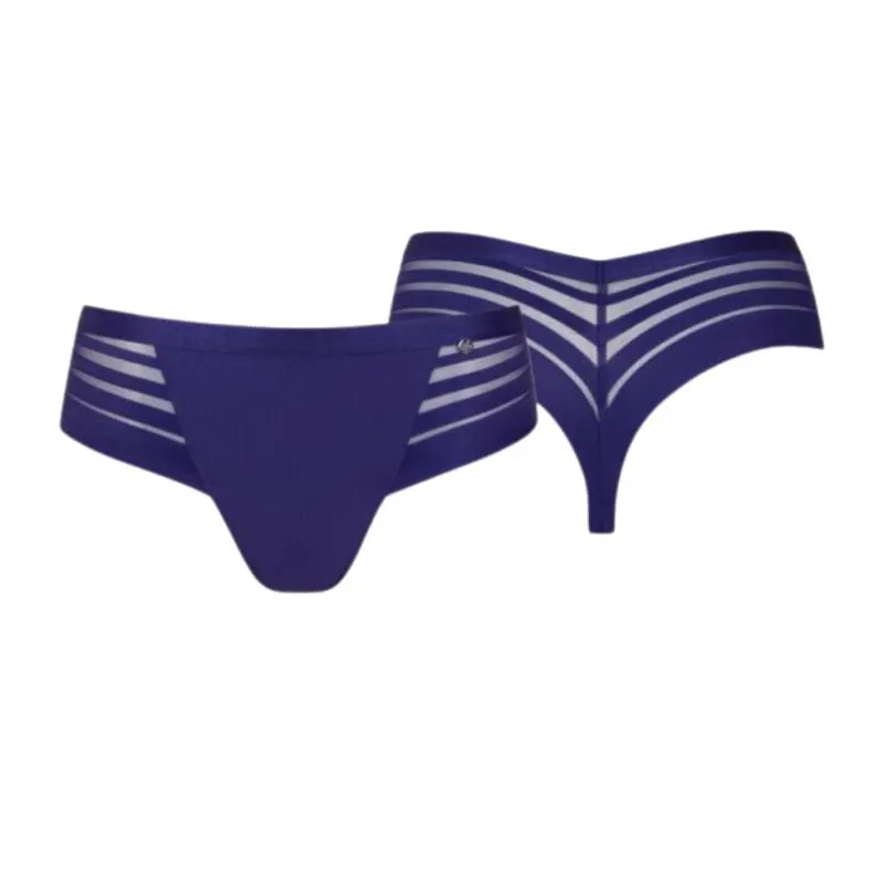 LIS-22139-ID- Brasiliano liscio taglio laser Alegra - Blu indaco