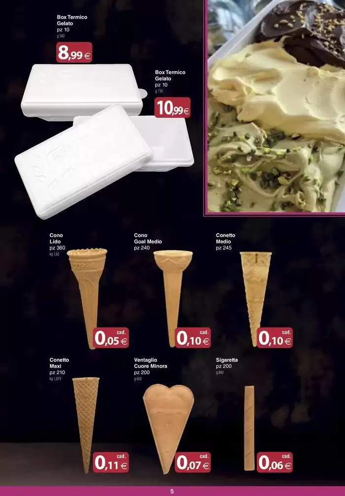 Speciale gelateria da 22 aprile a 7 maggio di 2025 - Pagina del volantino 5