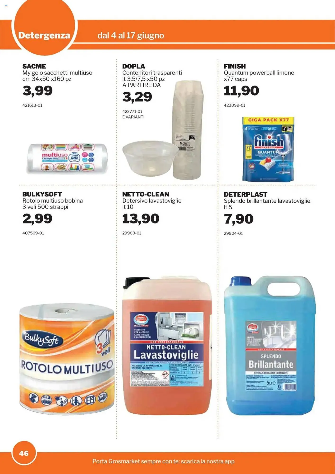 Volantino GrosMarket da 4 giugno a 17 giugno di 2025 - Pagina del volantino 46