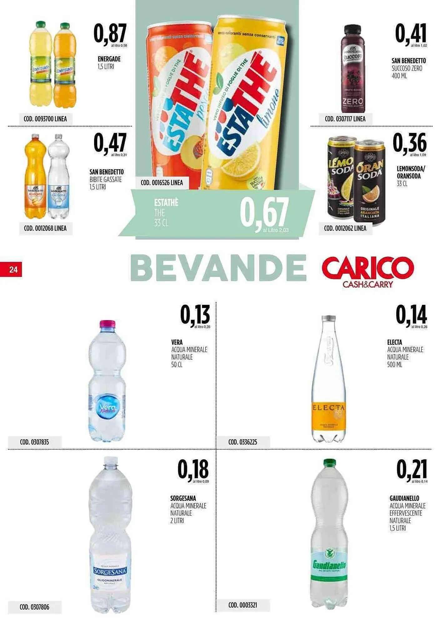 Volantino Carico Cash & Carry da 19 marzo a 5 aprile di 2026 - Pagina del volantino 24