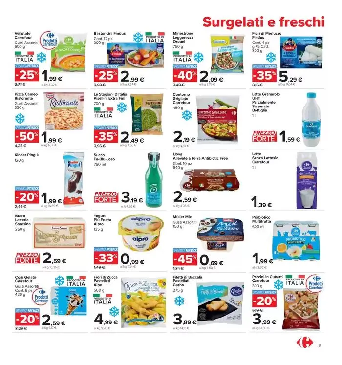 Sottocosto freschi da 21 ottobre a 31 ottobre di 2024 - Pagina del volantino 9