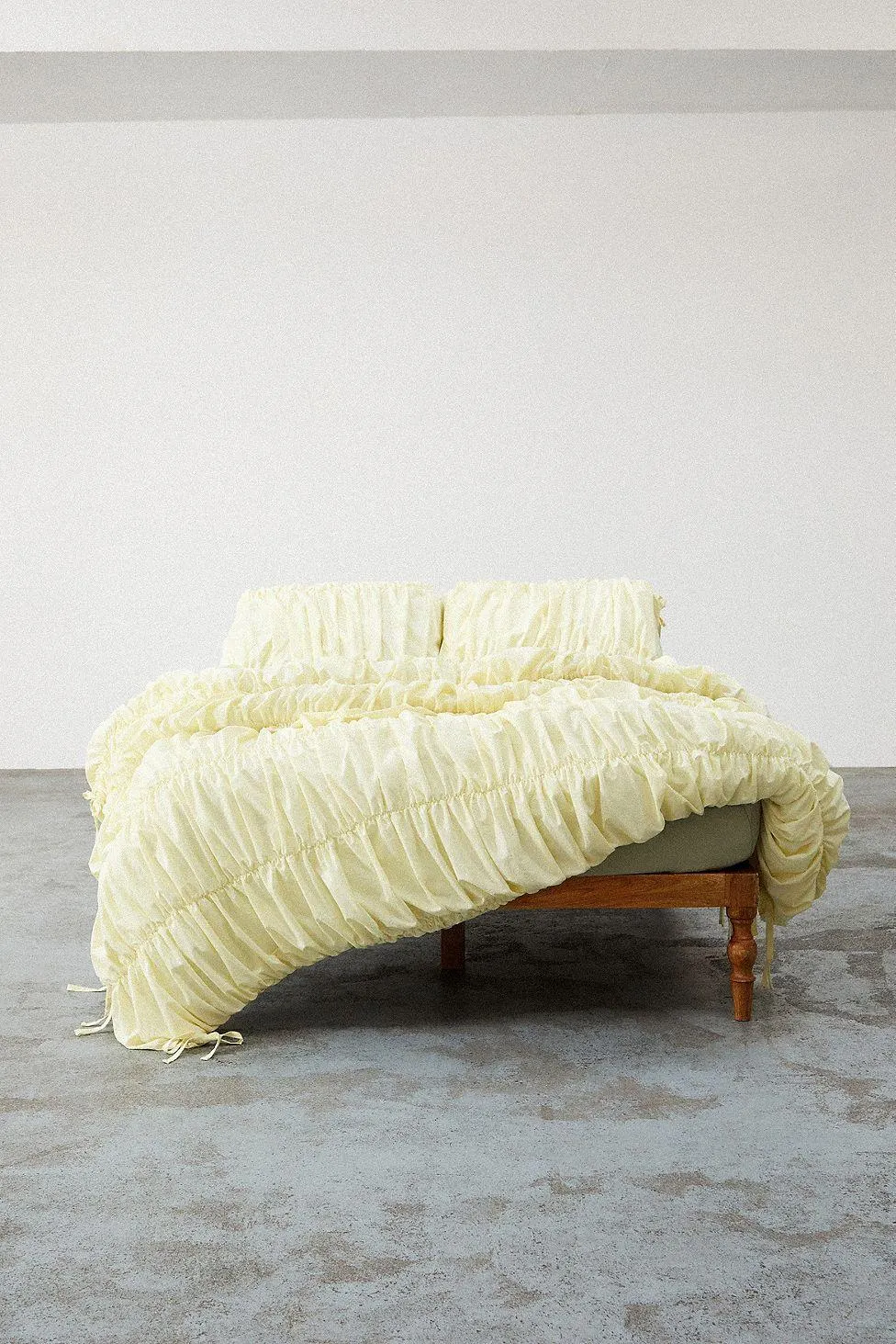 Buttermilk Cinched Duvet Set
