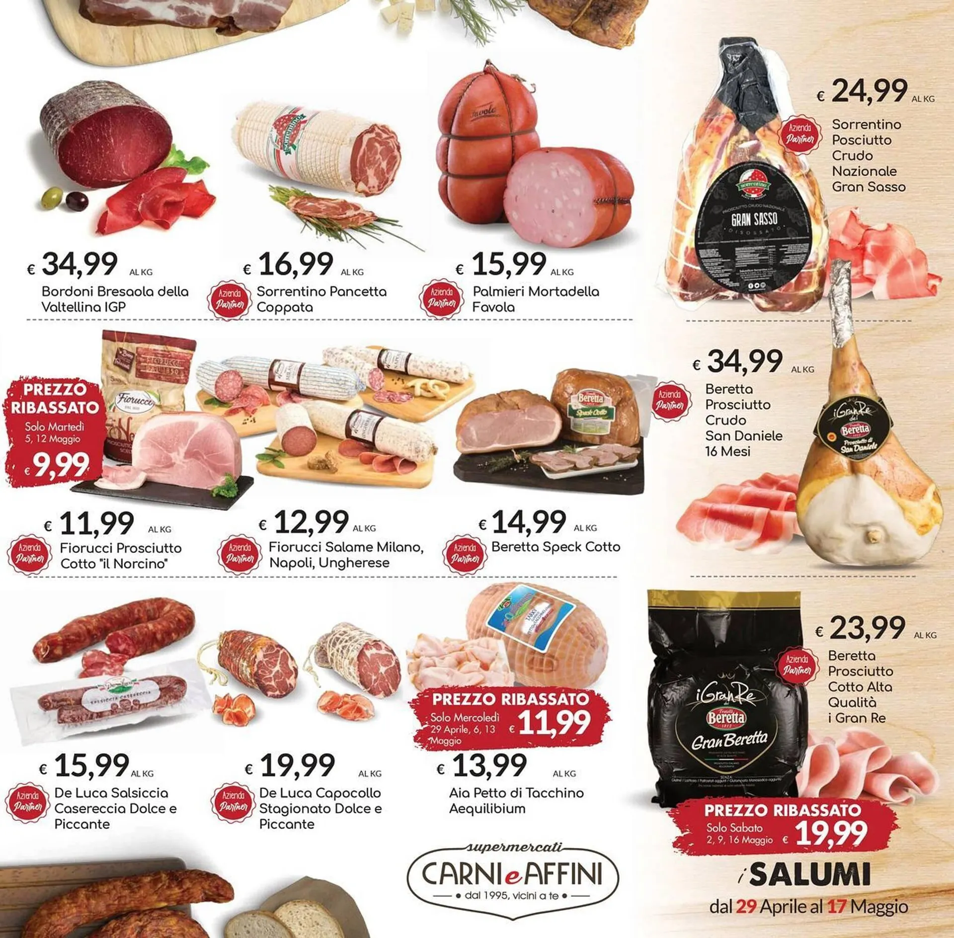 Volantino Carni e Affini Supermercati da 29 aprile a 17 maggio di 2026 - Pagina del volantino 5