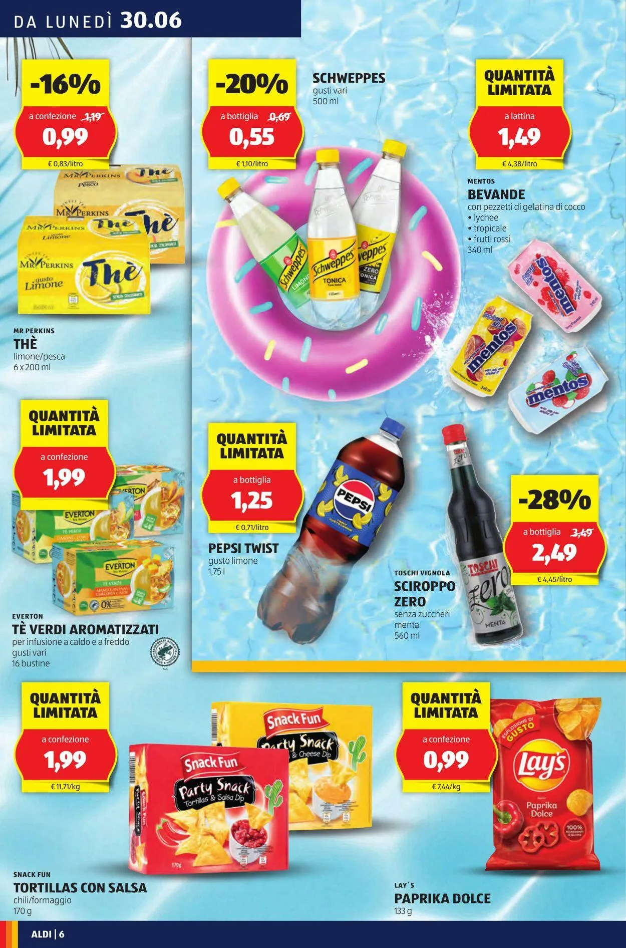 Aldi Volantino attuale da 30 giugno a 6 luglio di 2025 - Pagina del volantino 6