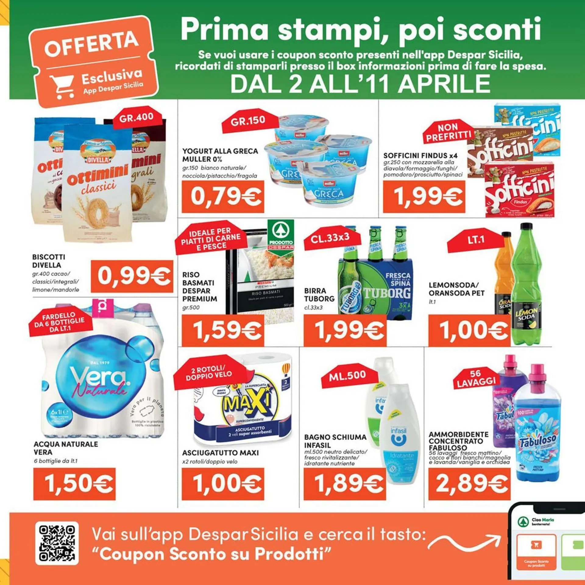 Volantino Despar da 2 aprile a 11 aprile di 2024 - Pagina del volantino 11