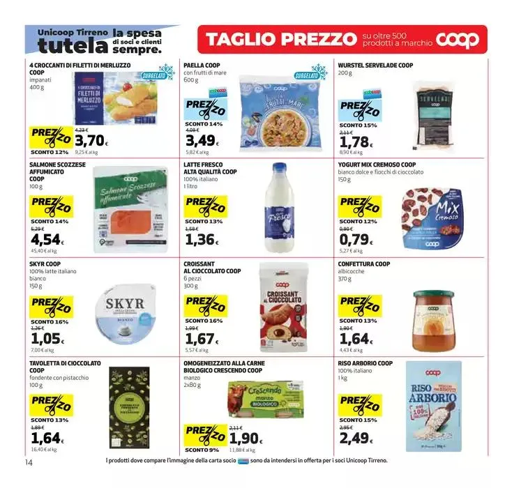 Sottocosto da 30 gennaio a 12 febbraio di 2025 - Pagina del volantino 14