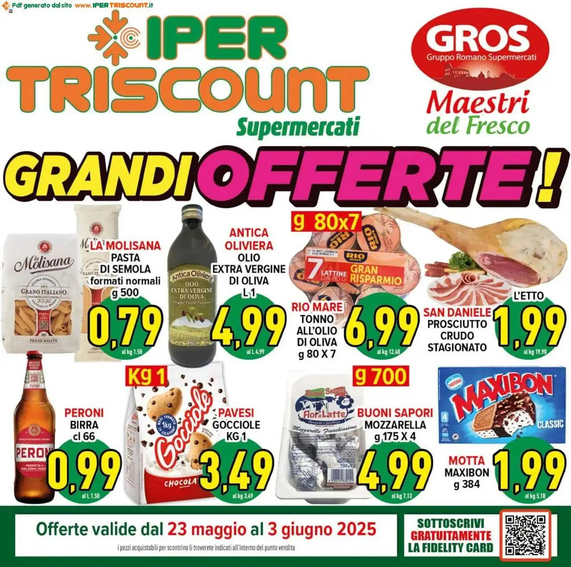Volantino Iper Triscount - 1