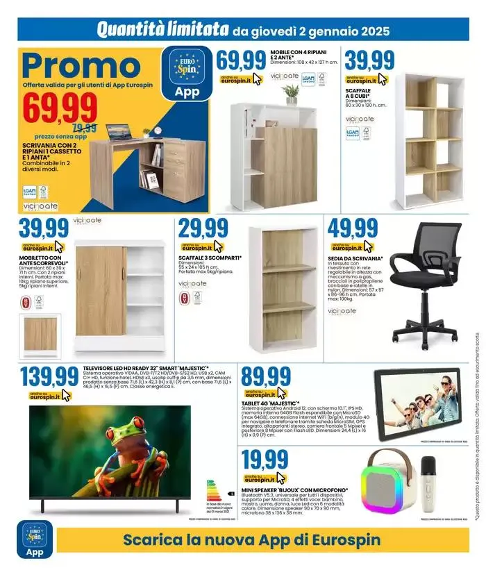 TANTE OFFERTE A 1 - 1,5 - 2 EURO da 2 gennaio a 12 gennaio di 2025 - Pagina del volantino 16