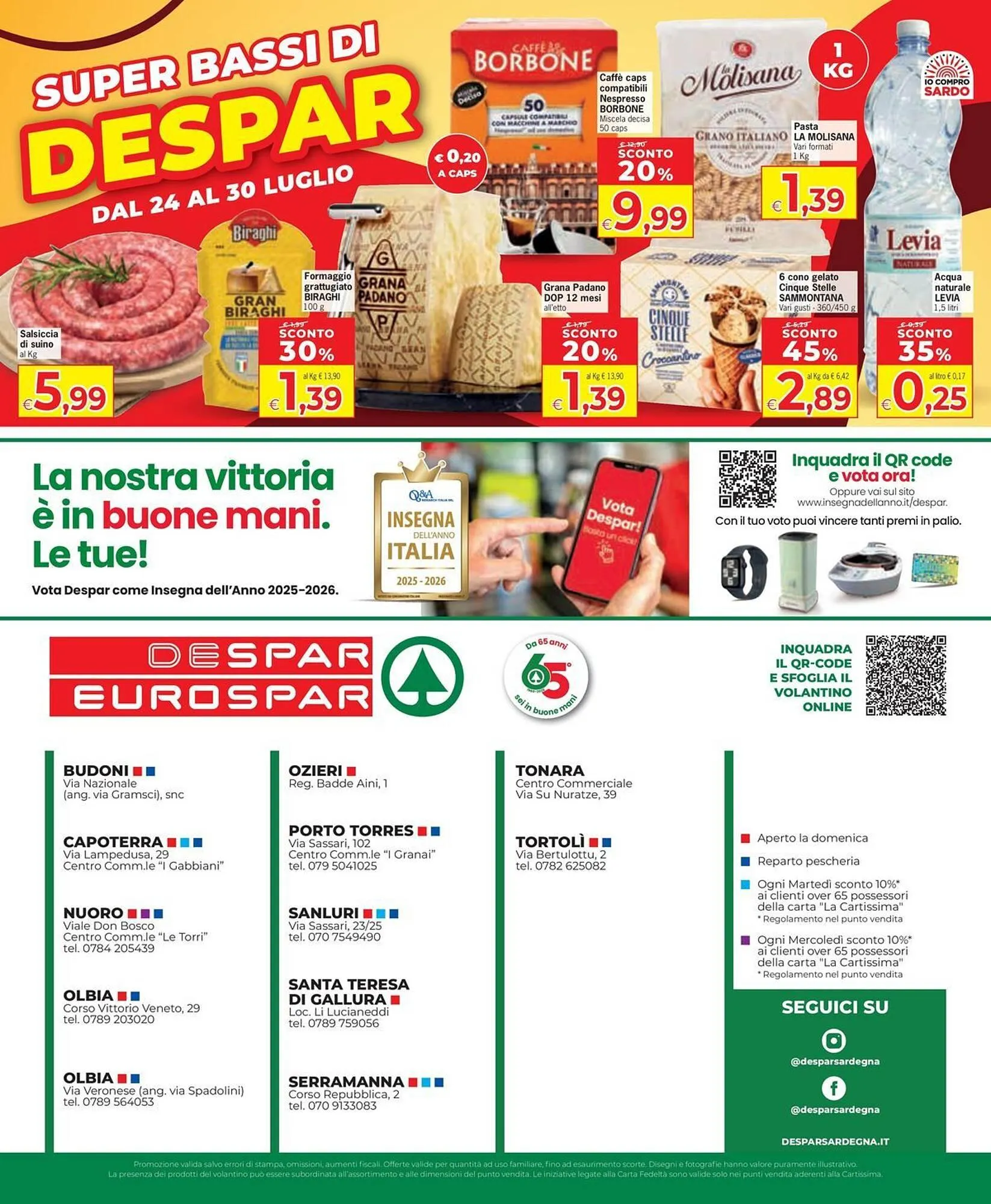 Volantino Despar da 17 luglio a 30 luglio di 2025 - Pagina del volantino 20