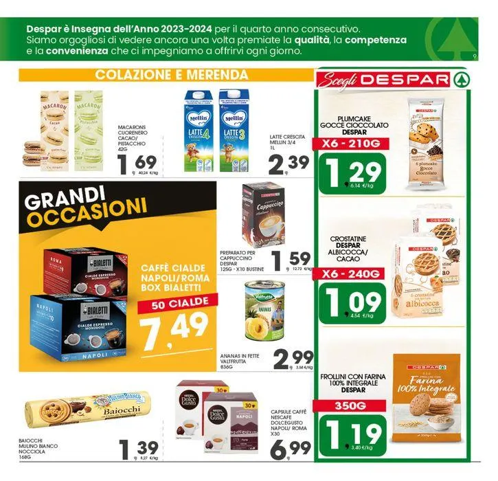 Occasioni d'estate da 19 agosto a 29 dicembre di 2024 - Pagina del volantino 9