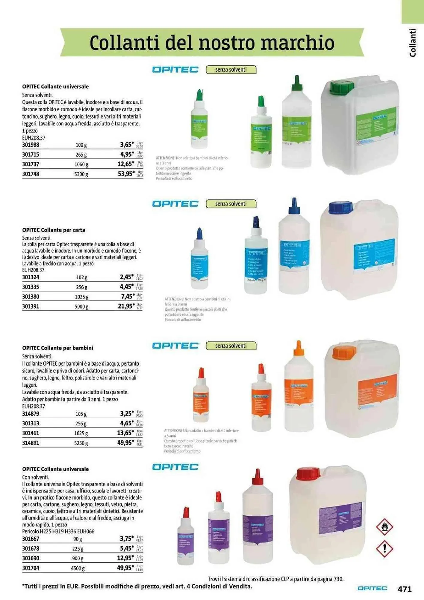Volantino Opitec da 6 gennaio a 31 agosto di 2024 - Pagina del volantino 471