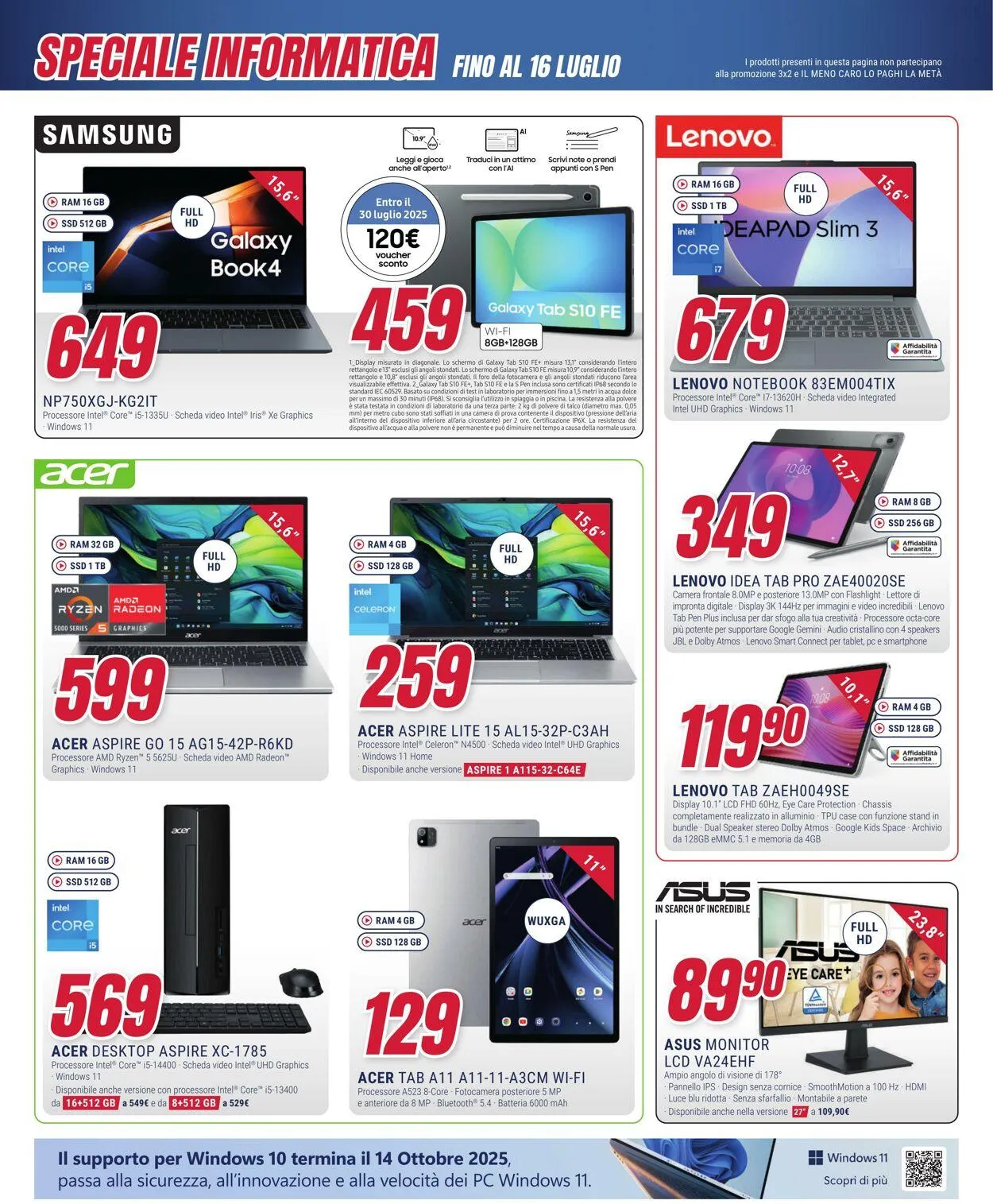 Trony - Milano Volantino attuale da 3 luglio a 30 luglio di 2025 - Pagina del volantino 37