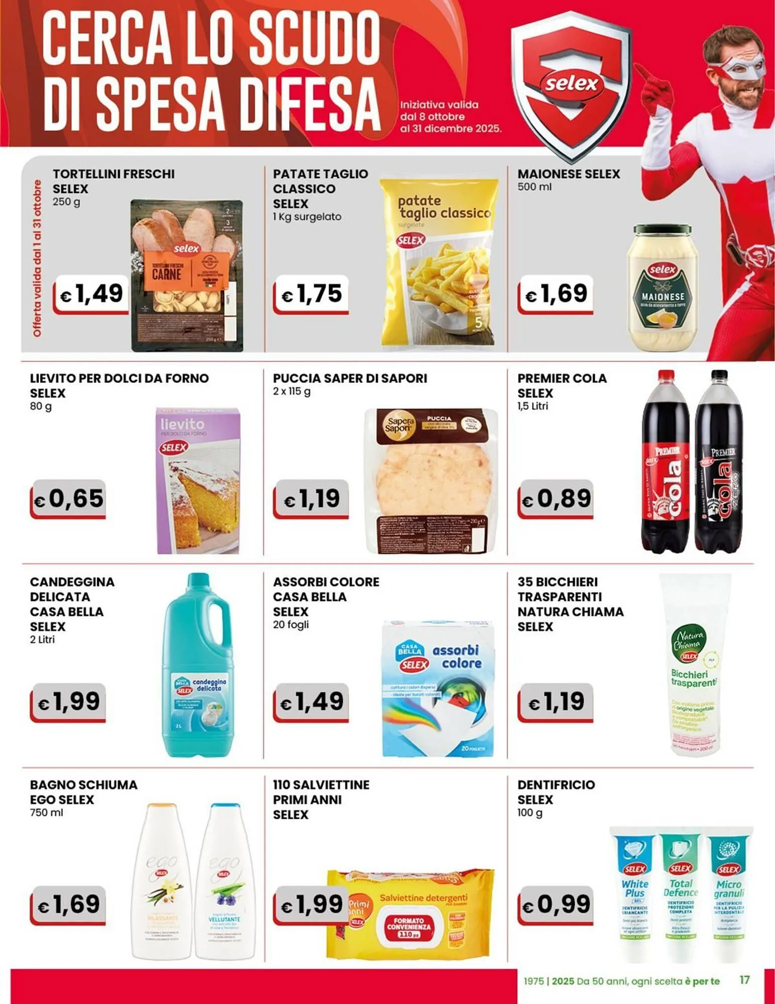 Volantino Gala Supermercati da 8 ottobre a 21 ottobre di 2025 - Pagina del volantino 17