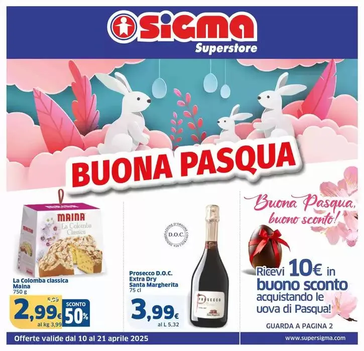 Buona Pasqua, Superstore da 10 aprile a 21 aprile di 2025 - Pagina del volantino 1