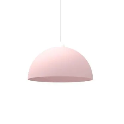 Lampadario a sospensione Cassis E27 in metallo rosa Ø 40 cm