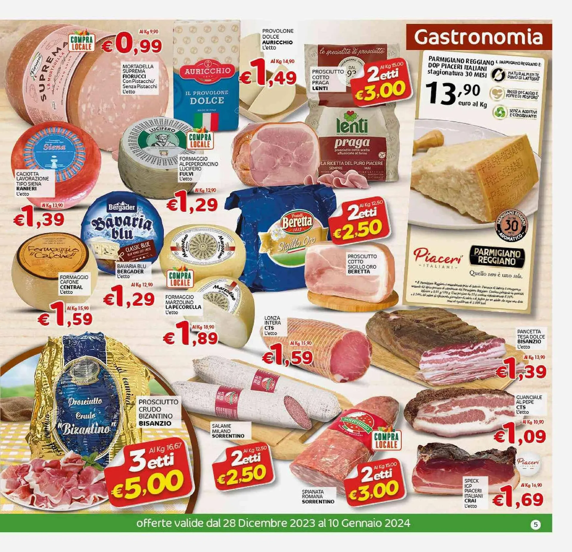 Volantino Crai Extra da 28 dicembre a 10 gennaio di 2024 - Pagina del volantino 5