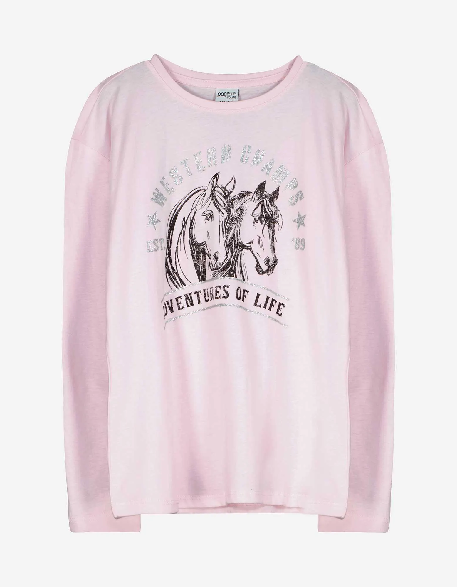 Maglia a manica lunga - rosa