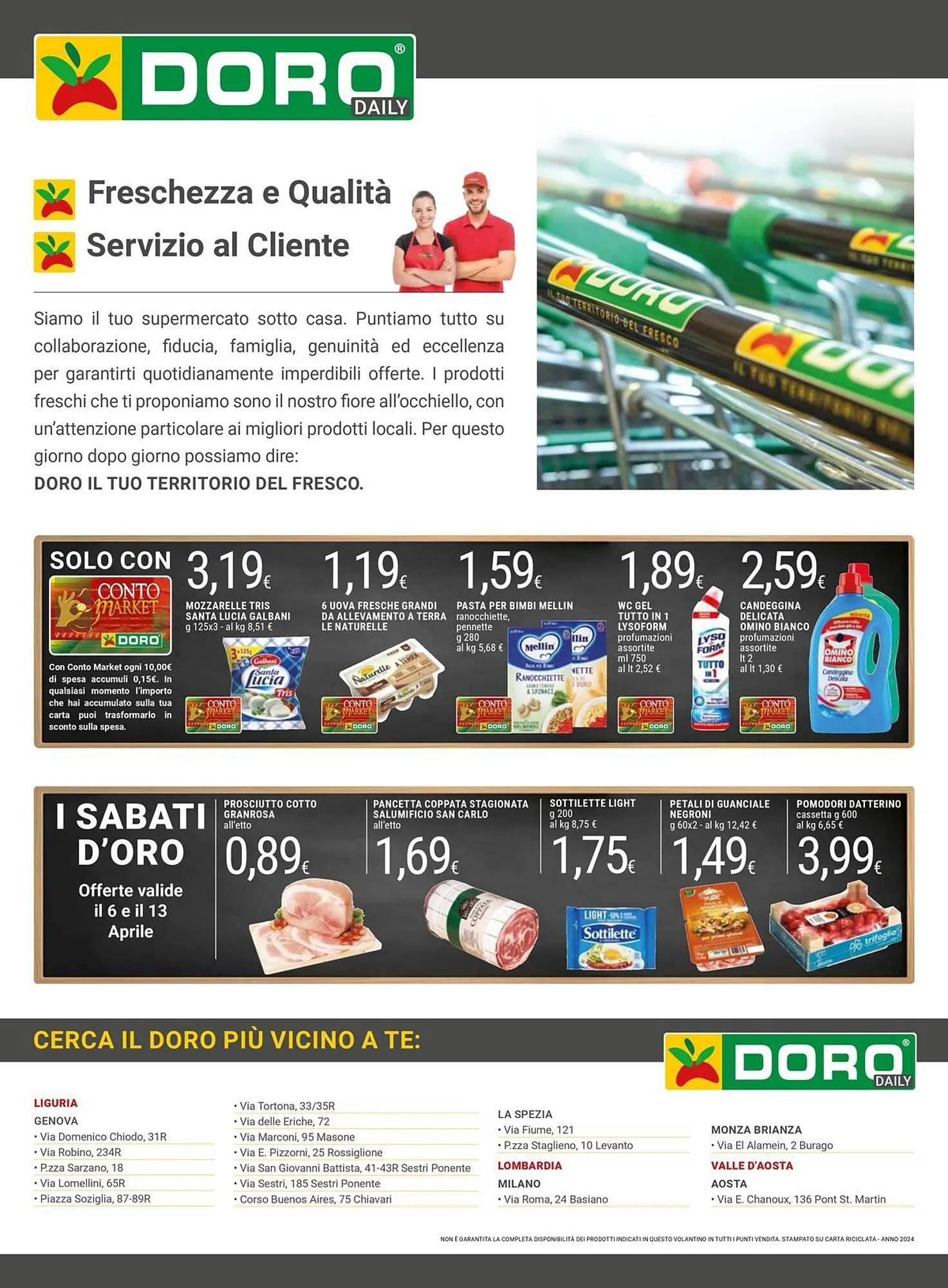 Volantino Doro Daily da 2 aprile a 14 aprile di 2024 - Pagina del volantino 8