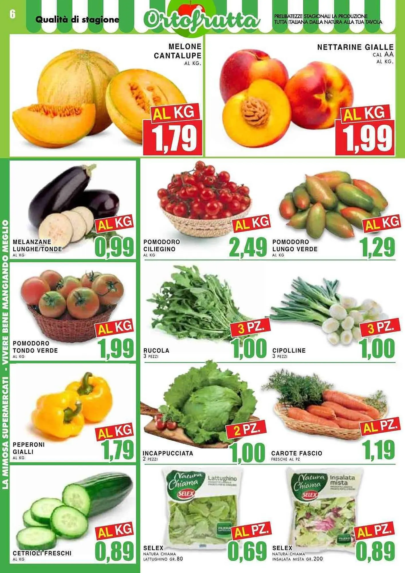 Volantino La Mimosa Supermercati da 16 giugno a 29 giugno di 2025 - Pagina del volantino 6