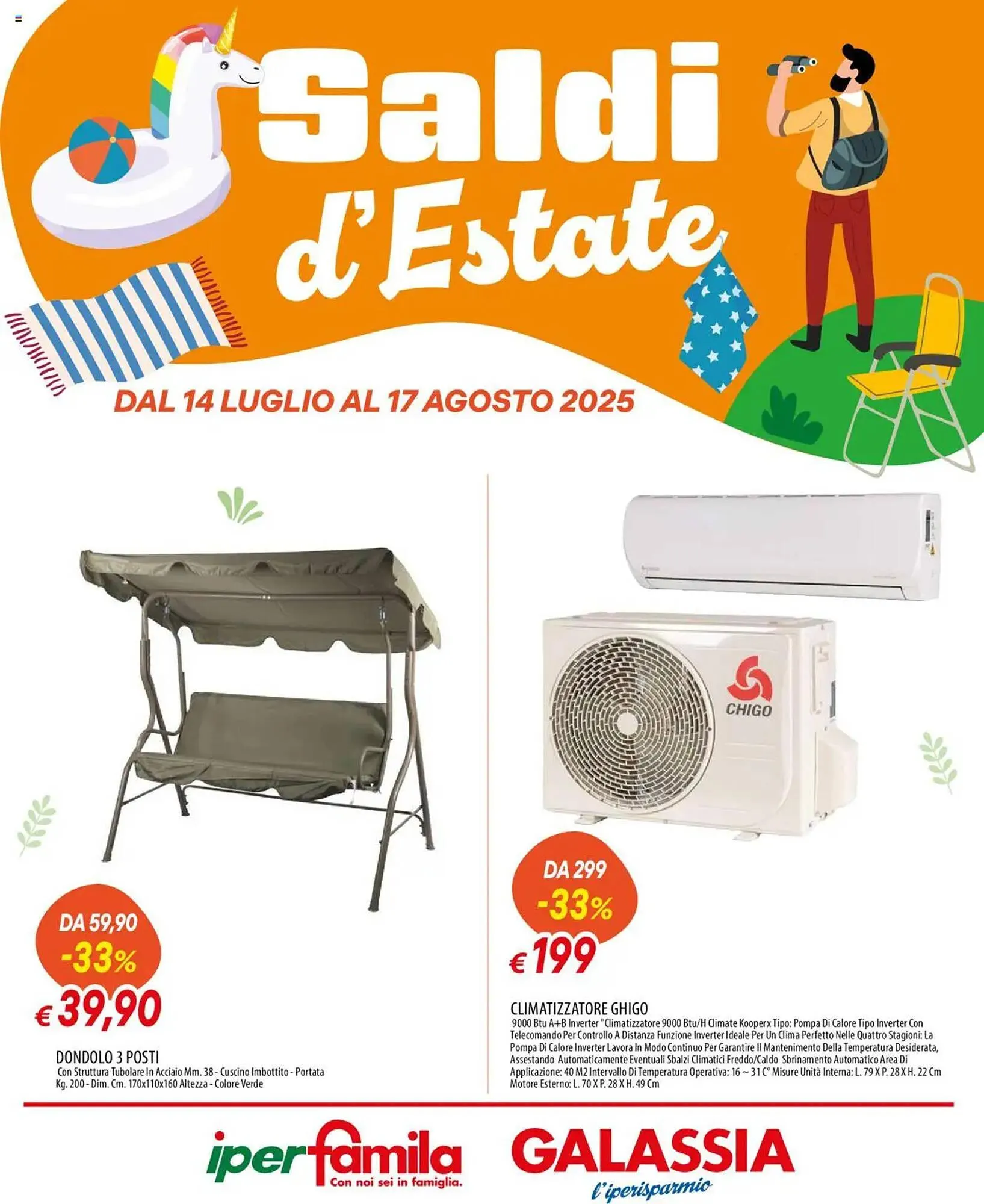 Volantino Galassia - 1