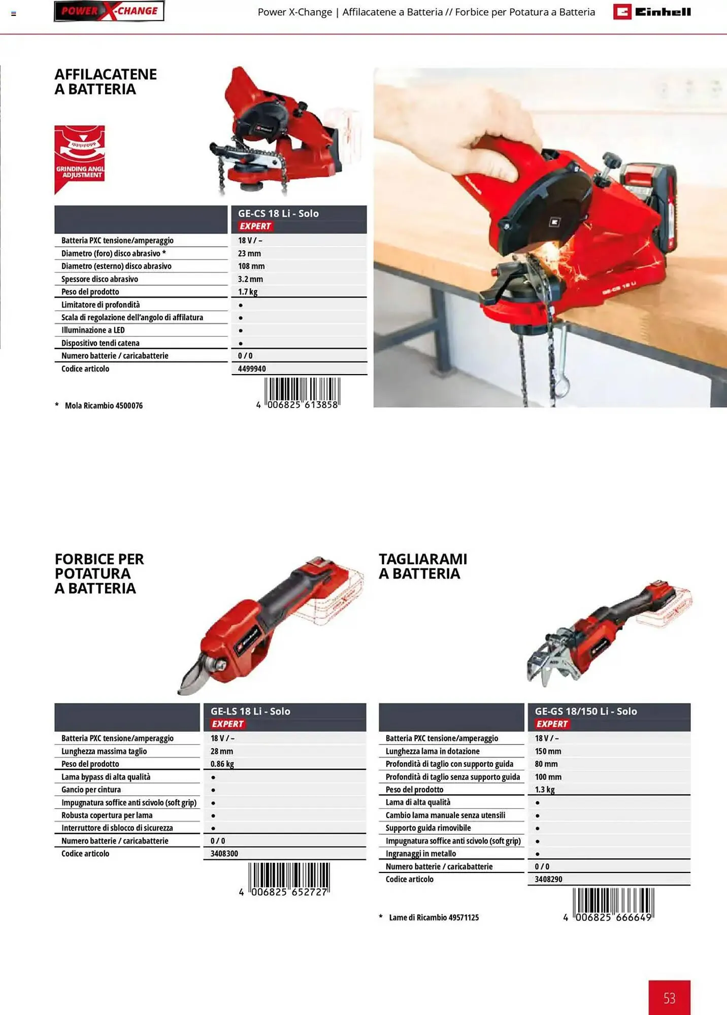 Volantino Einhell da 1 febbraio a 31 dicembre di 2025 - Pagina del volantino 53