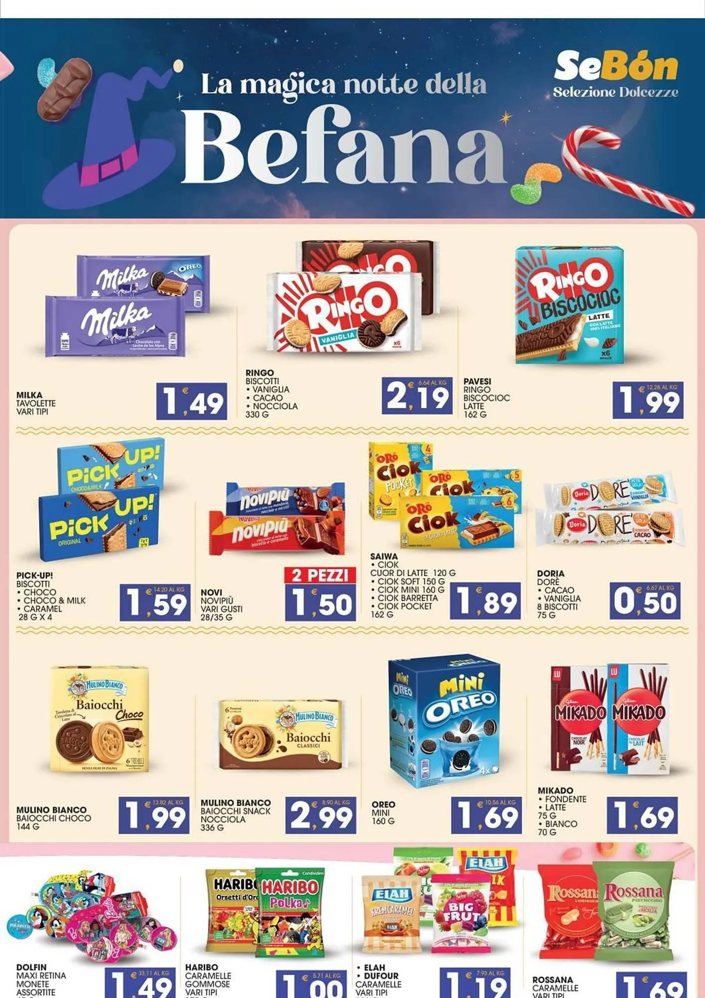 Volantino SeBón Supermercati da 29 dicembre a 6 gennaio di 2026 - Pagina del volantino 9