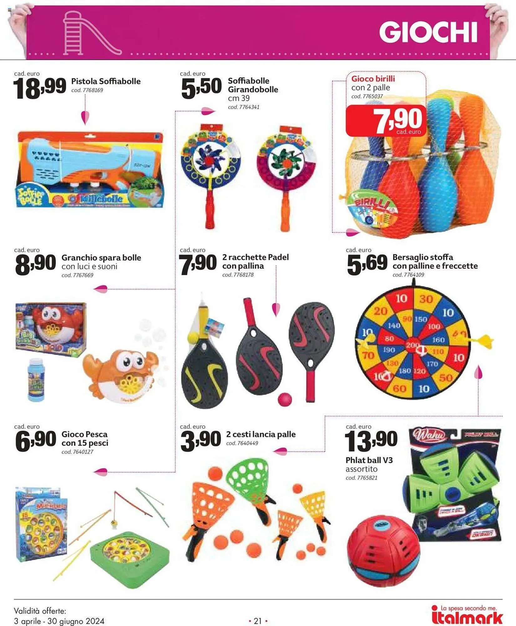 Volantino Italmark da 3 aprile a 30 giugno di 2024 - Pagina del volantino 21