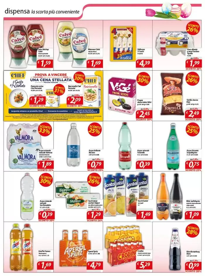 Auguriamo a tutti una serena Pasqua da 7 aprile a 21 aprile di 2025 - Pagina del volantino 7