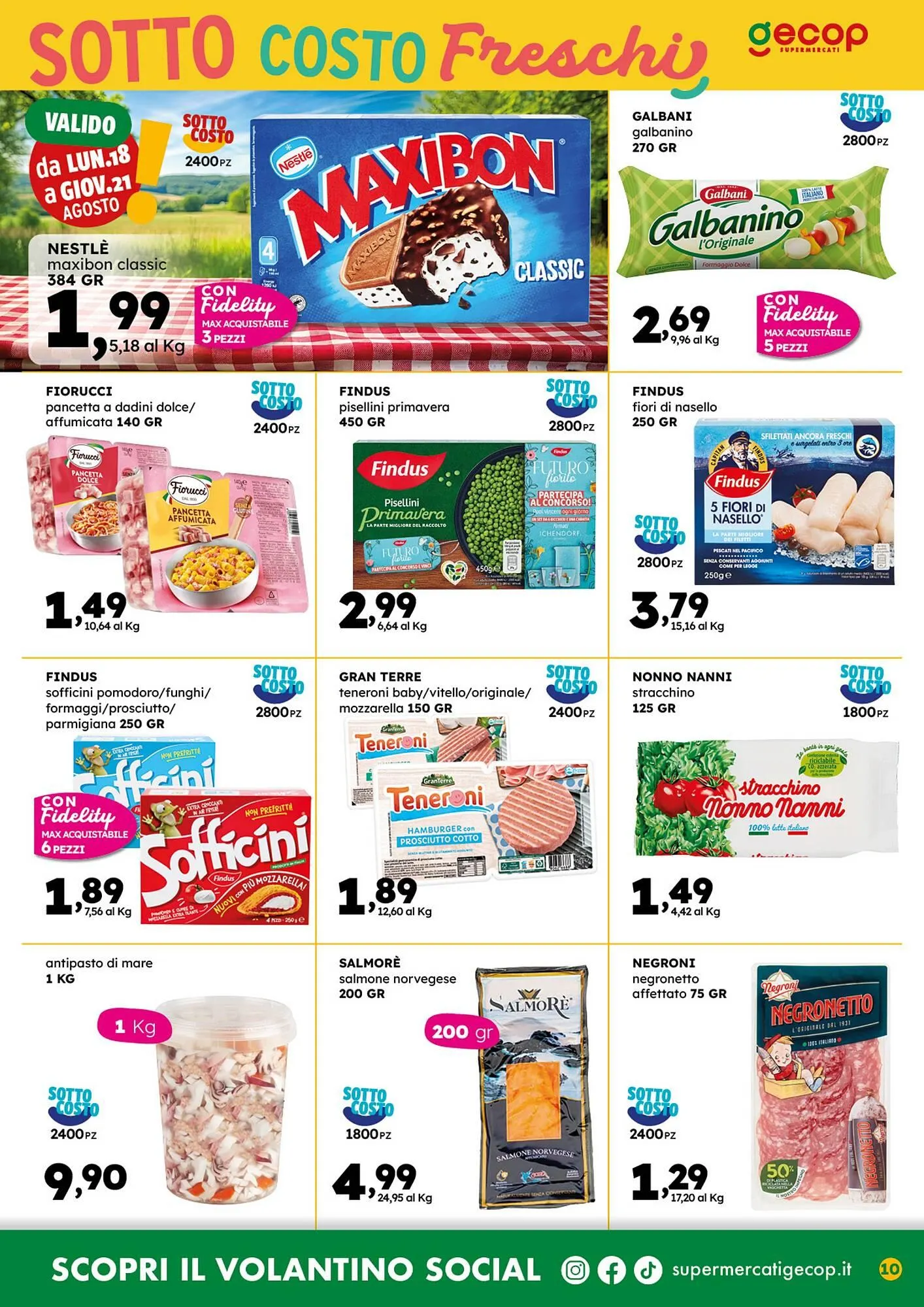 Volantino Gecop da 11 agosto a 24 agosto di 2025 - Pagina del volantino 10