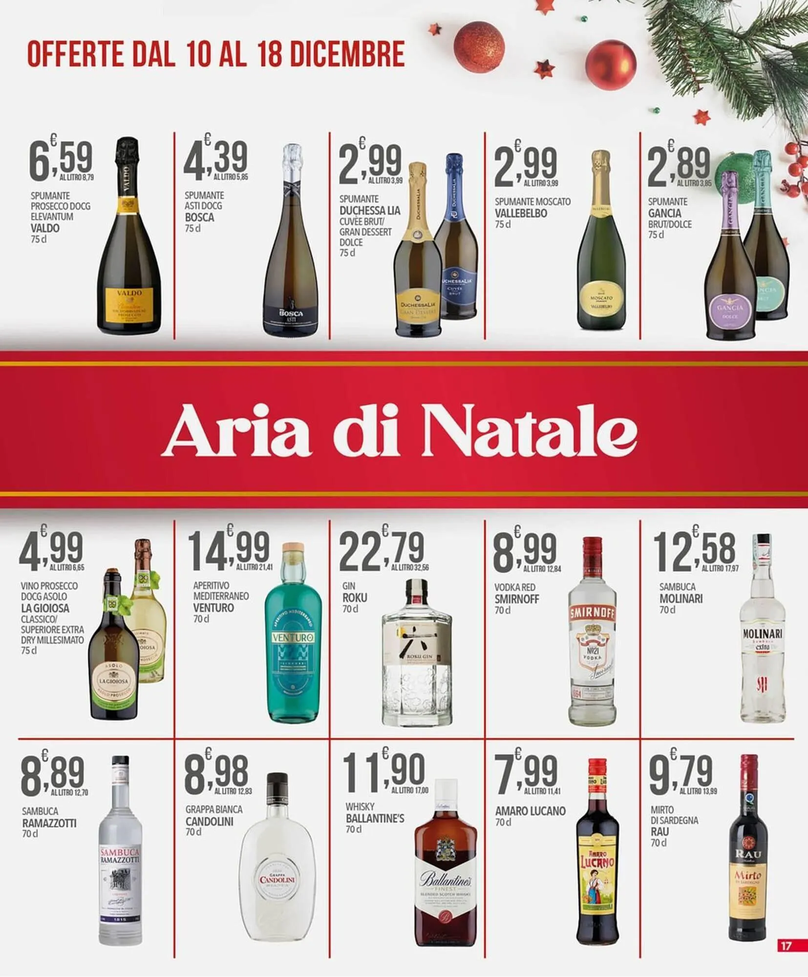 Volantino Iper Romagnolo da 10 dicembre a 18 dicembre di 2025 - Pagina del volantino 17