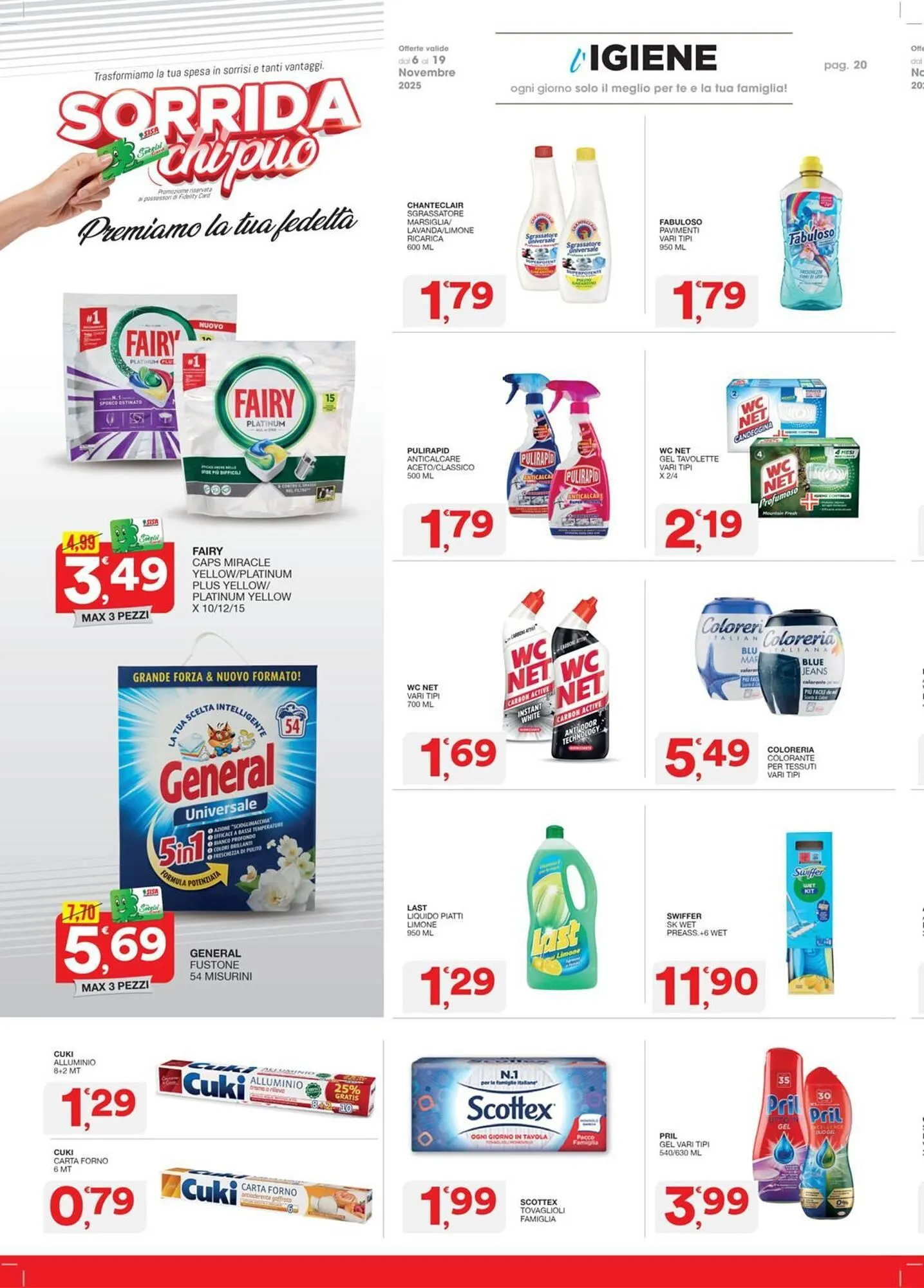 Volantino Sisa da 6 novembre a 19 novembre di 2025 - Pagina del volantino 20