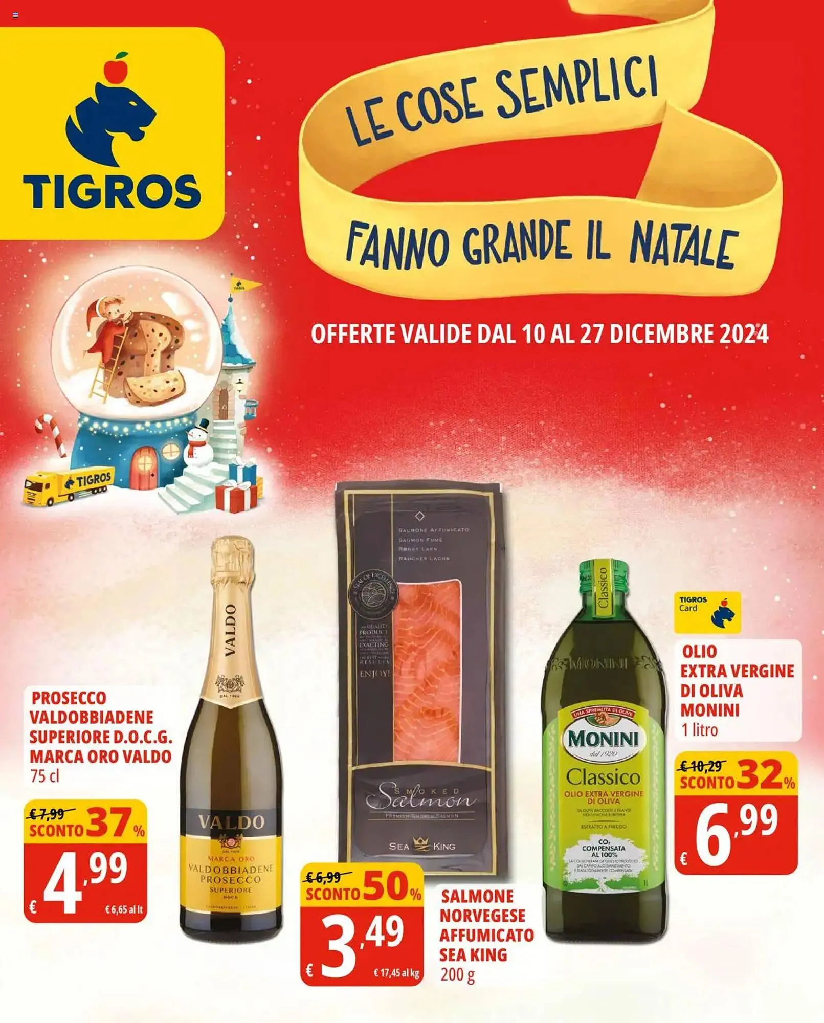 Volantino Tigros da 10 dicembre a 27 dicembre di 2024 - Pagina del volantino 1