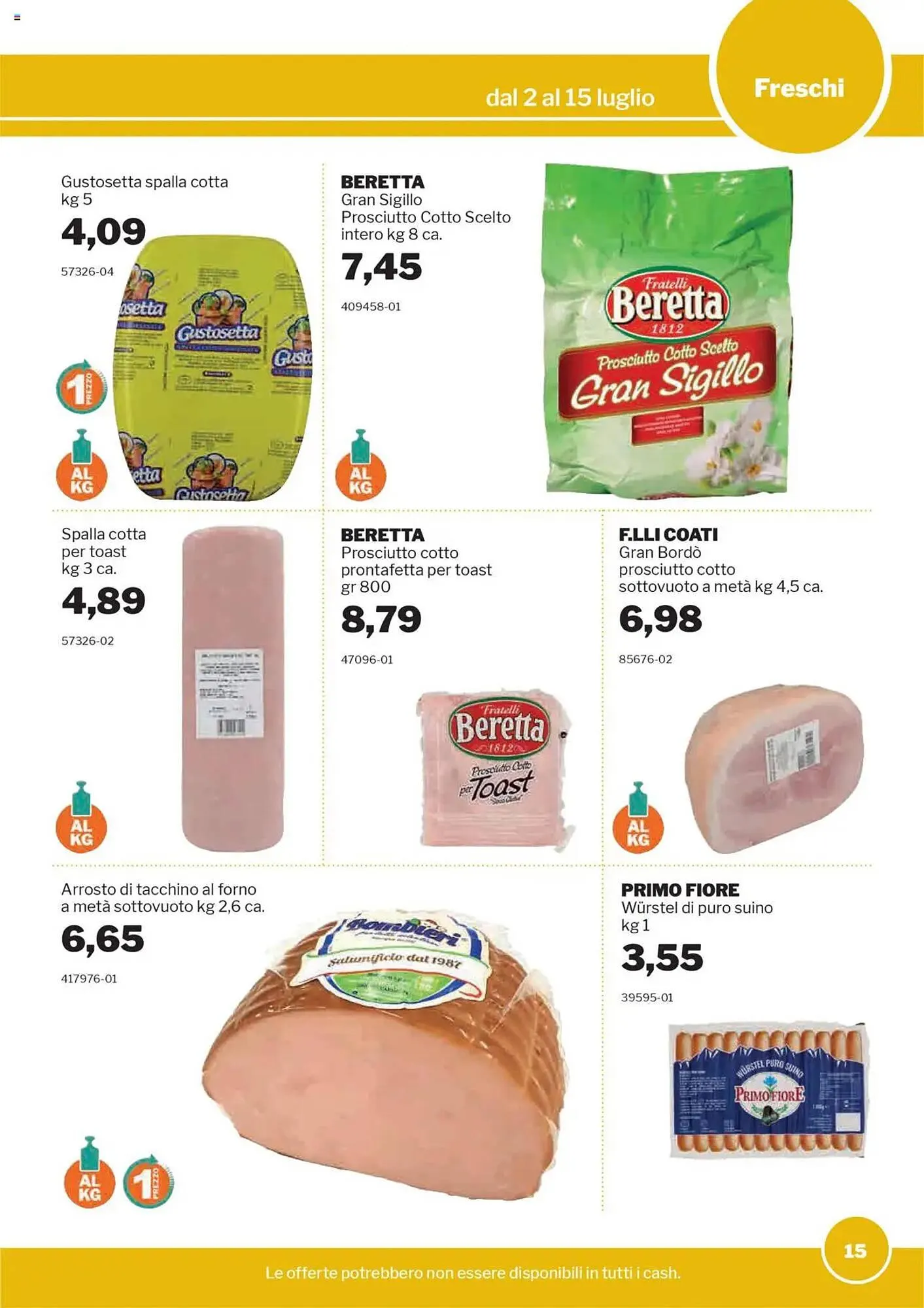 Volantino GrosMarket da 2 luglio a 15 luglio di 2025 - Pagina del volantino 15