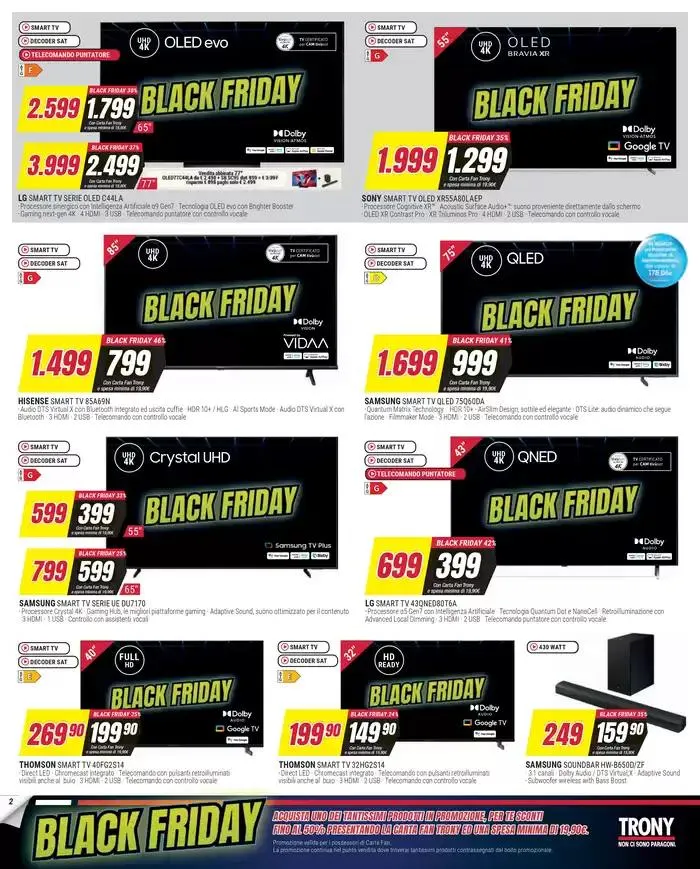 Black friday da 26 novembre a 4 dicembre di 2024 - Pagina del volantino 2