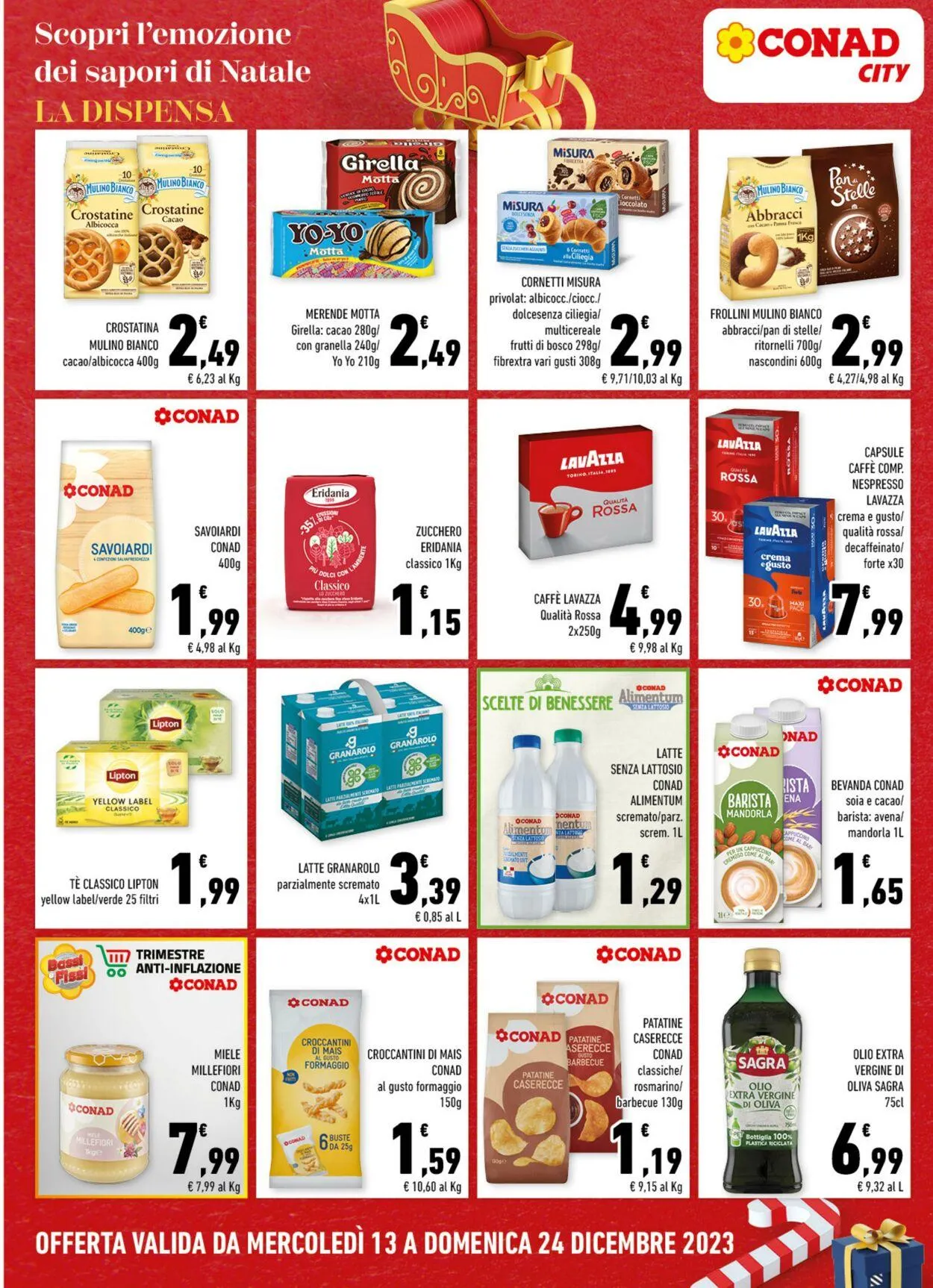 Conad - City - Palermo Volantino attuale da 13 dicembre a 24 dicembre di 2023 - Pagina del volantino 14