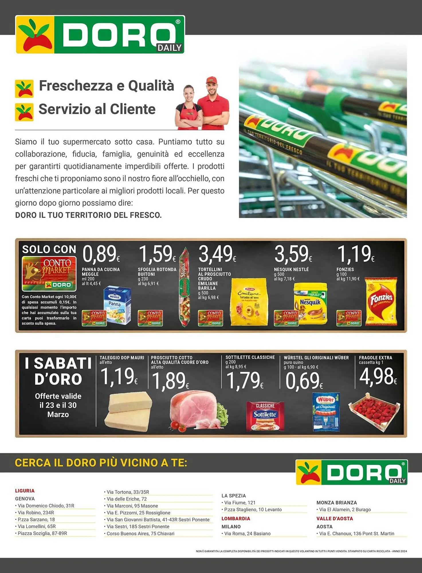Volantino Doro Daily da 19 marzo a 31 marzo di 2024 - Pagina del volantino 8
