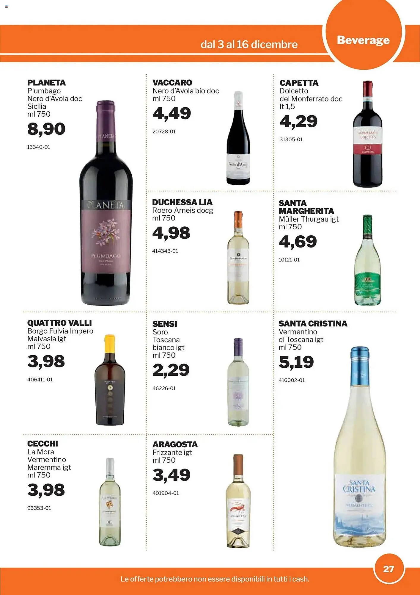 Volantino GrosMarket da 3 dicembre a 16 dicembre di 2025 - Pagina del volantino 27