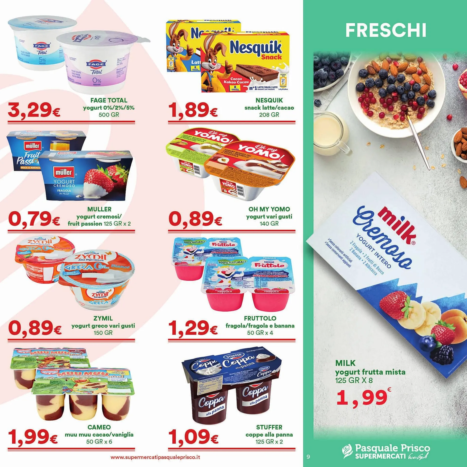 Volantino Supermercati Pasquale Prisco da 21 ottobre a 3 novembre di 2025 - Pagina del volantino 9