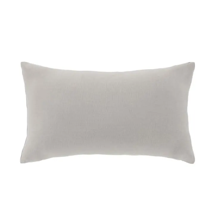 Cuscino in velluto grigio 30x50 cm